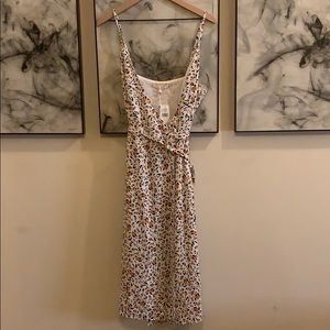 NWT Cheetah print wrap dress